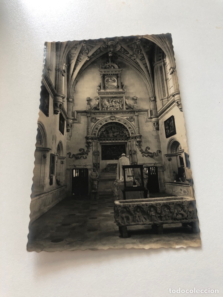 Postales: Antigua tarjeta postal blanco y negro, San Marcos, Sacristia, museo (L21)