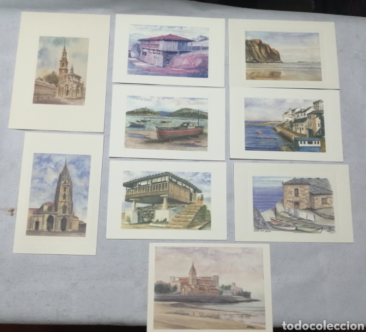 Postales: Colecci&oacute;n de 18 postales de Asturias - Foto 3
