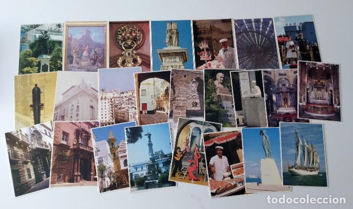 Postales: LOTE DE 48 POSTALES DE C&Aacute;DIZ - Foto 3