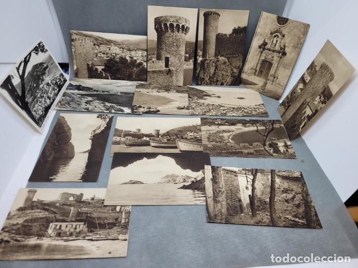 Postales: Colecci&oacute;n de 15 postales antiguas de TOSSA DE MAR - Foto 1