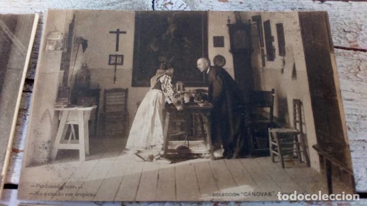 Postales: ANTIGUAS POSTALES 1908,COLECCI&Oacute;N C&Agrave;NOVAS, - Foto 3