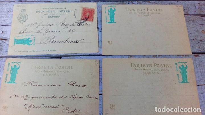 Postales: ANTIGUAS POSTALES 1908,COLECCI&Oacute;N C&Agrave;NOVAS, - Foto 6