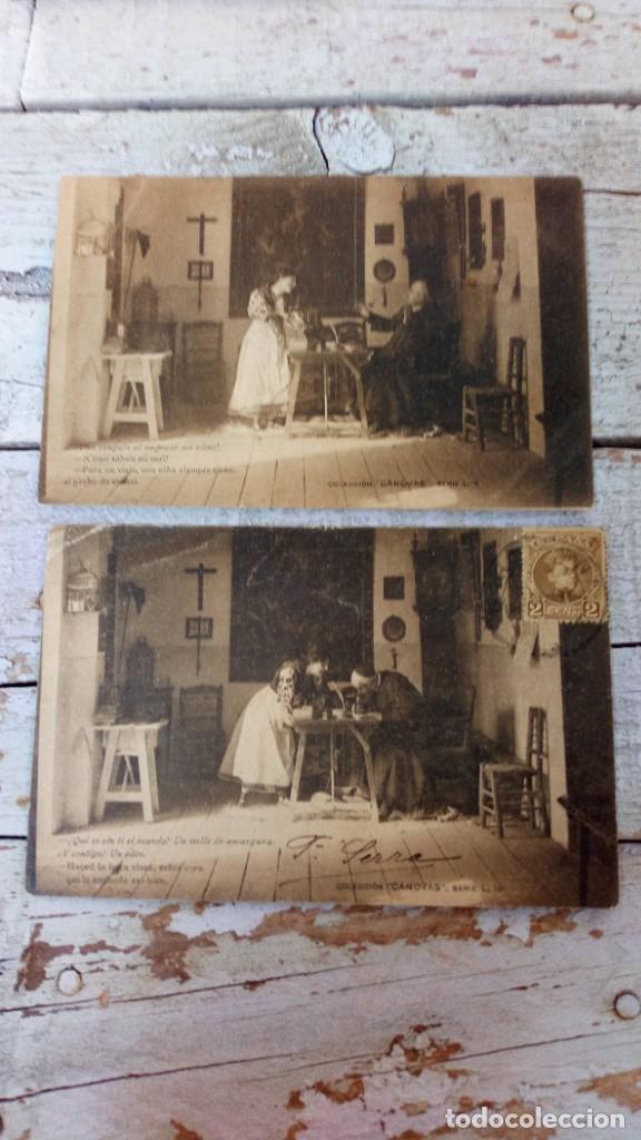 Postais: ANTIGUAS POSTALES 1904, COLECCI&Oacute;N C&Agrave;NOVAS,