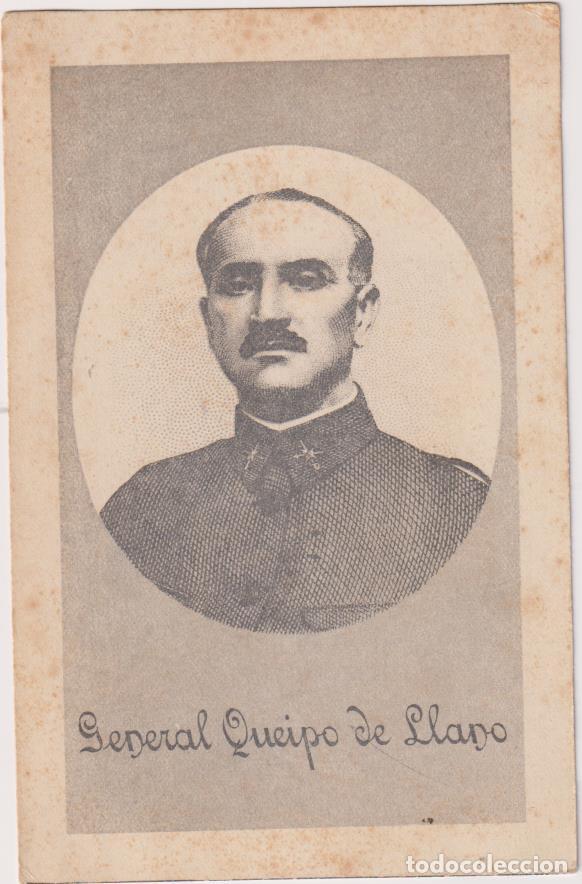 Postales: Tarjeta. General Queipo de llano - Foto 1