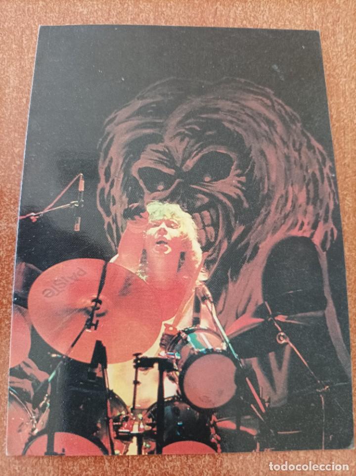 Postales: Postal Iron Maiden discoplay - Foto 1