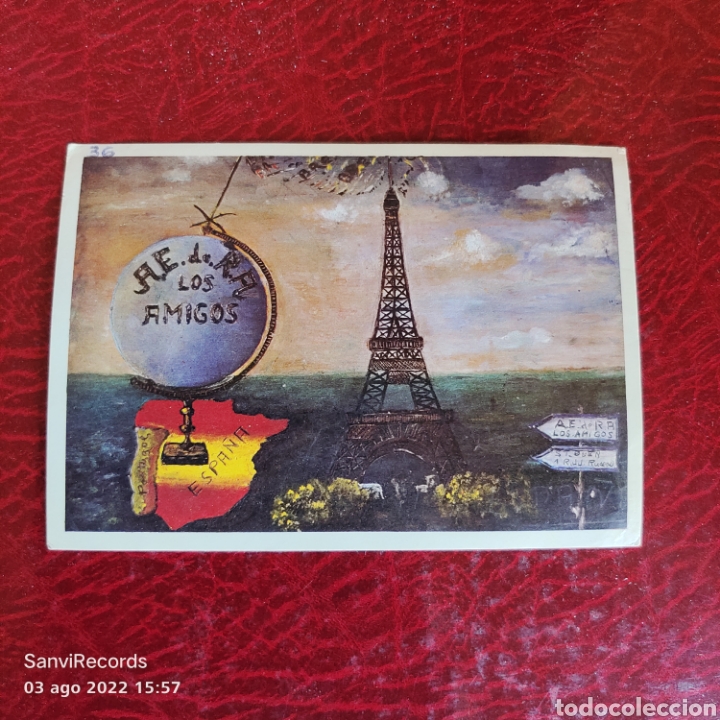 Postales: TARJETA QSL: A.E.R.A. LOS AMIGOS - Foto 1