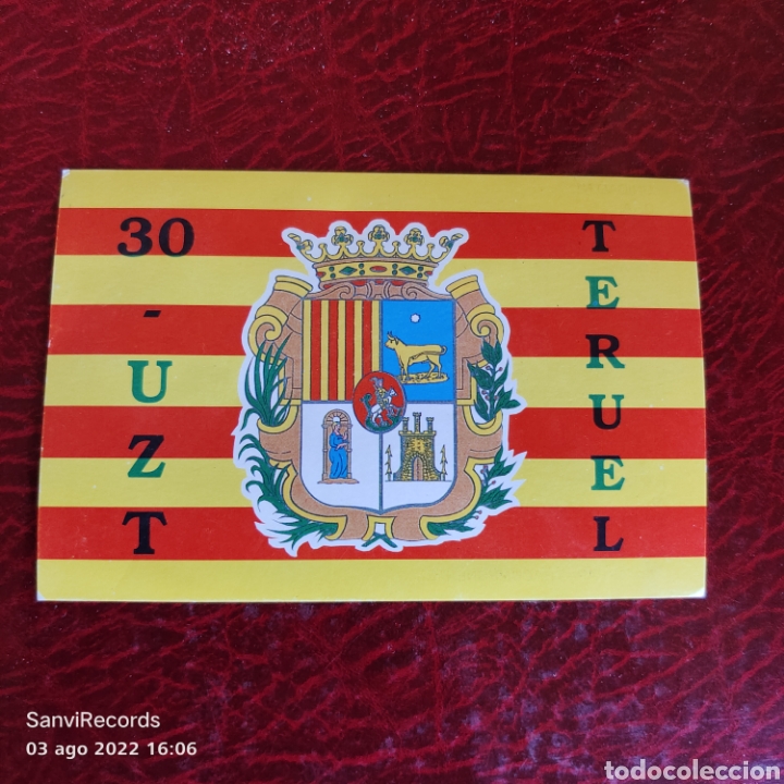 Postales: TARJETA QSL: UZT, TERUEL - Foto 1