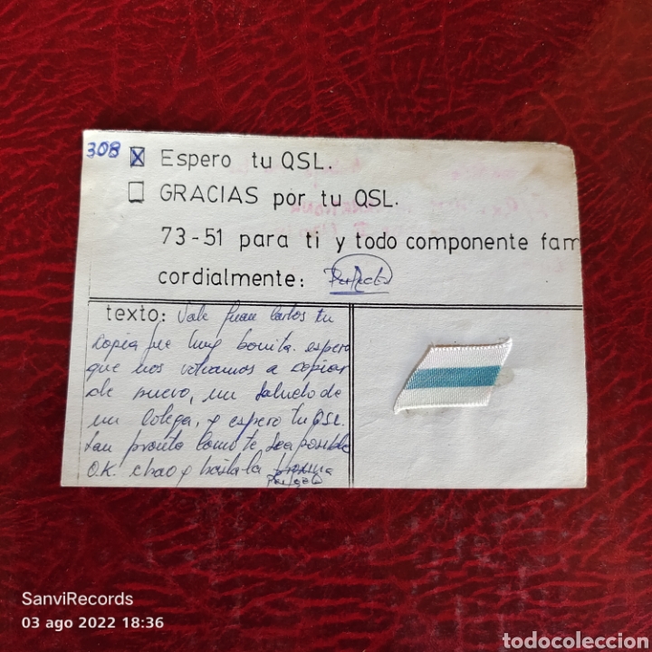 Postales: TARJETA QSL - Foto 1
