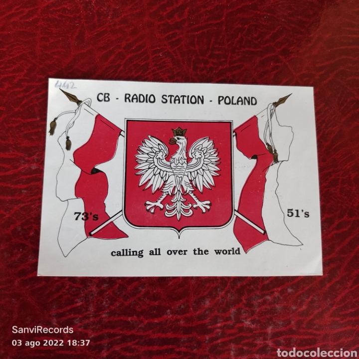 Postais: TARJETA QSL: CB, RADIO STATION, POLAND