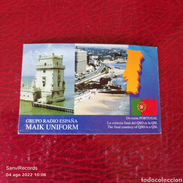 Postales: TARJETA QSL: GRUPO RADIO ESPA&Ntilde;A MAIK UNIFORM