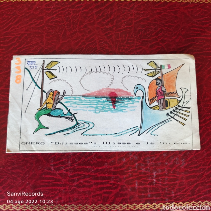 Postales: TARJETA QSL: STAZIONE ACRA 128