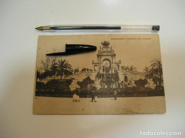 Postales: ANTIGUA POSTAL BARCELONA CASCADA DEL PARQUE ( PPOST - 27 ) - Foto 1