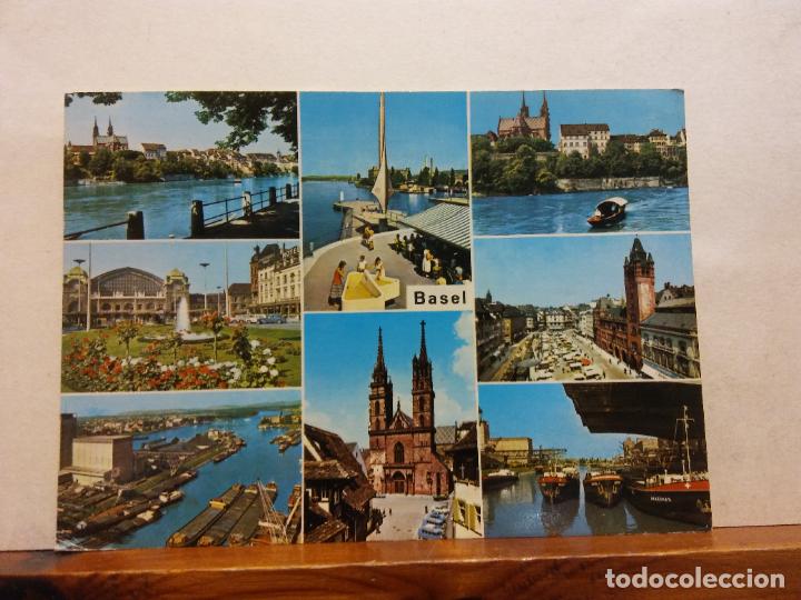 Cartoline: BASEL UND SEIN ZOO. BONITA POSTAL. CIRCULADA