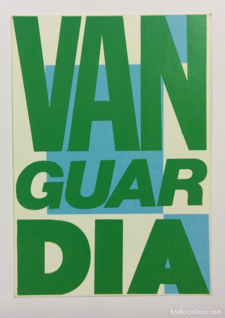Postales: VANGUARDIA. POSTAL PUBLICITARIA CON LAS TARIFAS DE 1987.