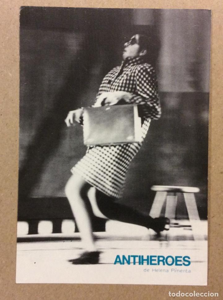 Cartes Postales: ANTIH&Eacute;ROES DE HELENA PIMIENTA. TARJETA PROMOCIONAL OBRA TEATRO.