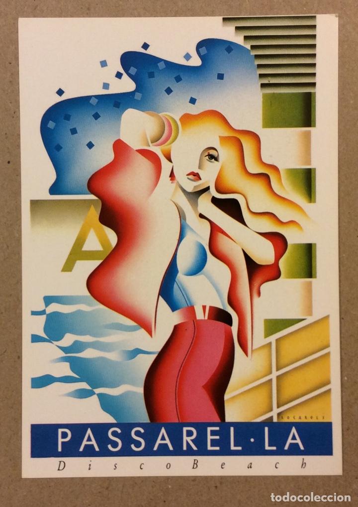 Postales: PASAREL-LA DISCOBEACH (GIRONA). POSTAL PUBLICITARIA SIN CIRCULAR. - Foto 1