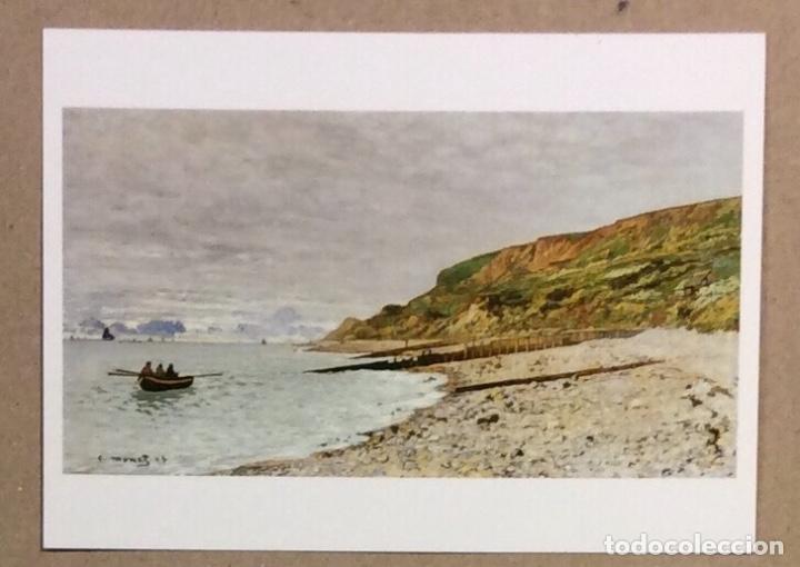 Postales: MONET &ldquo;LA POINTE DE LA H&Eacute;VE, SAINTE-ADRESEE&rdquo;.POSTAL SIN CIRCULAR NATIONAL GALLERY.
