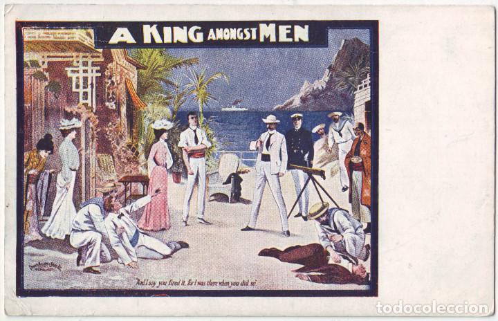 Postales: King Amongst Men_David Allen & Sons - Foto 1