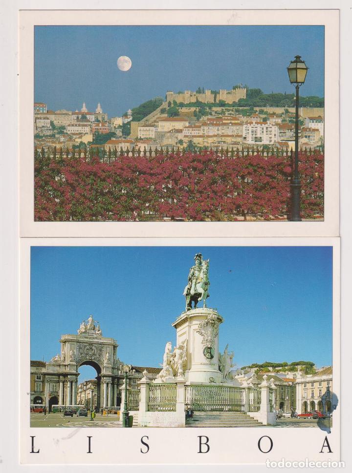 Postales: Lisboa. Lote de 2 postales - Foto 1