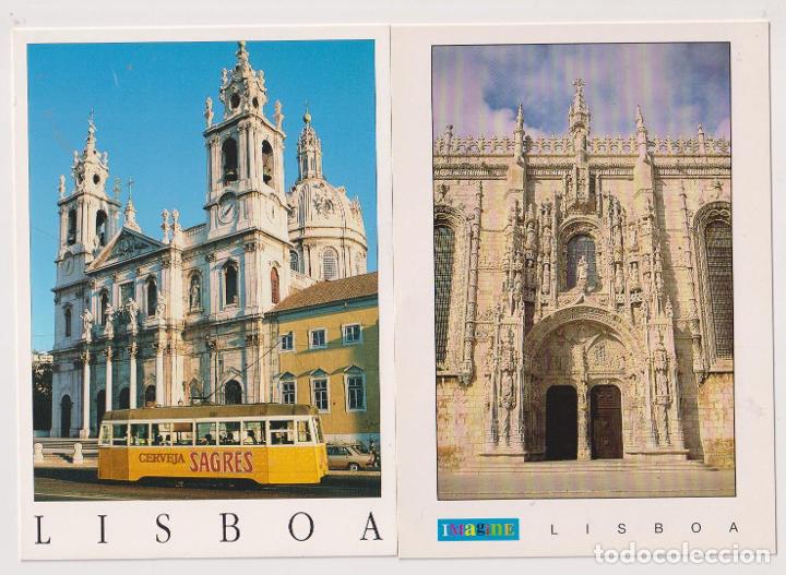 Postales: Lisboa. Lote de 2 Postales - Foto 1
