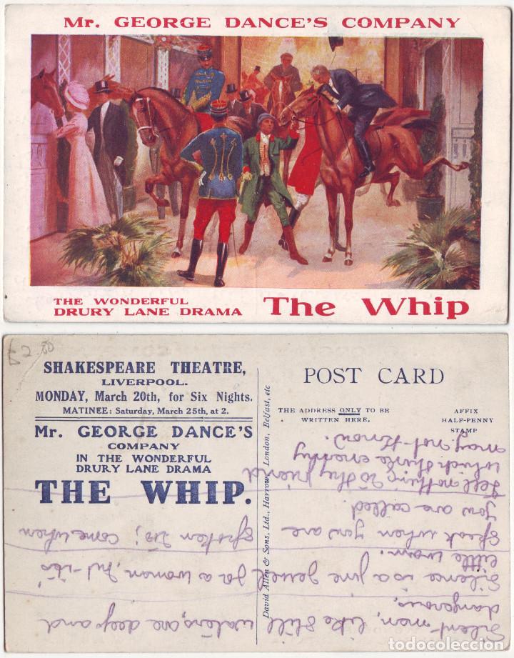 Postales: Whip, The (Shakespeare Theatre, Liverpool)_David Allen & Sons
