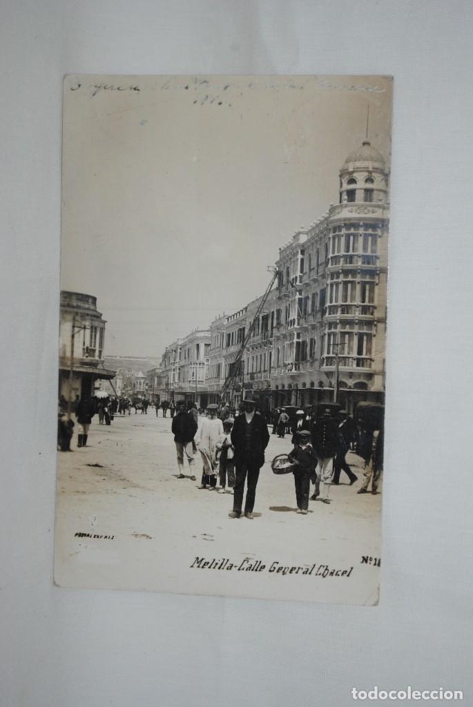 Postales: MELILLA , CALLE GENERAL CHAGEL - Foto 1