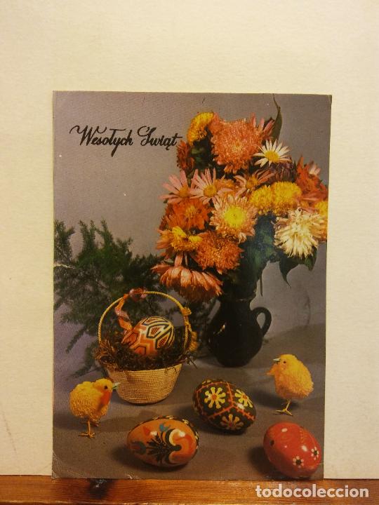 Cartoline: FLORES. BONITA POSTAL. CIRCULADA