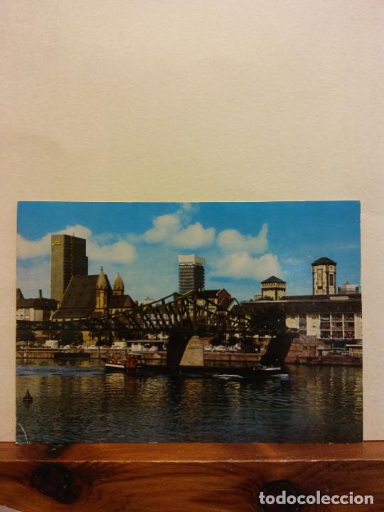 Postales: FRANKFURT MAIN. BONITA POSTAL. CIRCULADA - Foto 1