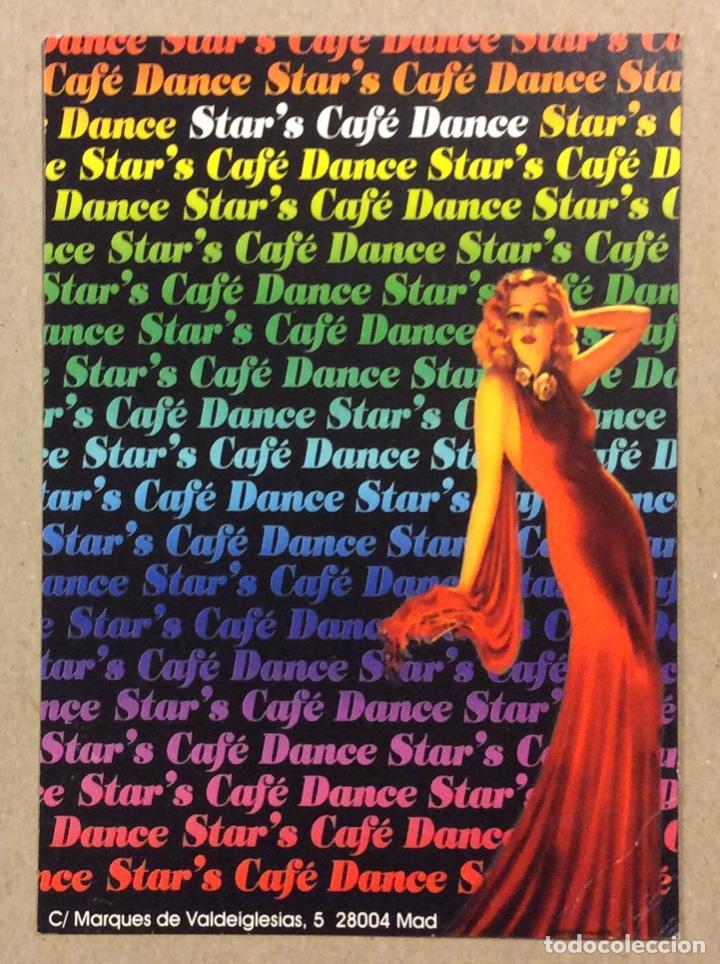 Postales: CAF&Eacute; DANCE STAR&rsquo;S (MADRID). POSTAL PUBLICITARIA. - Foto 1