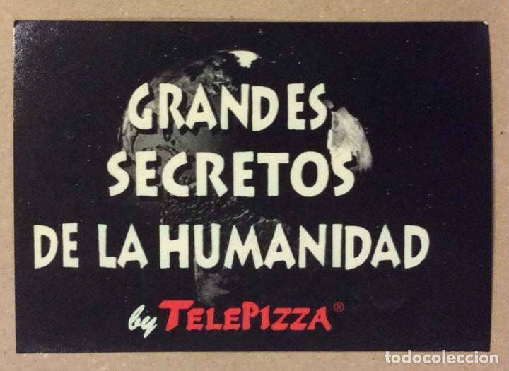 Cartes Postales: GRANDES SECRETOS DE LA HUMANIDAD. POSTAL PUBLICITARIA TELEF&Oacute;NICA.