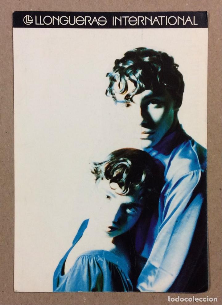 Cartoline: PELUQUER&Iacute;AS LLONGUERAS INTERNATIONAL. POSTAL PUBLICITARIA.