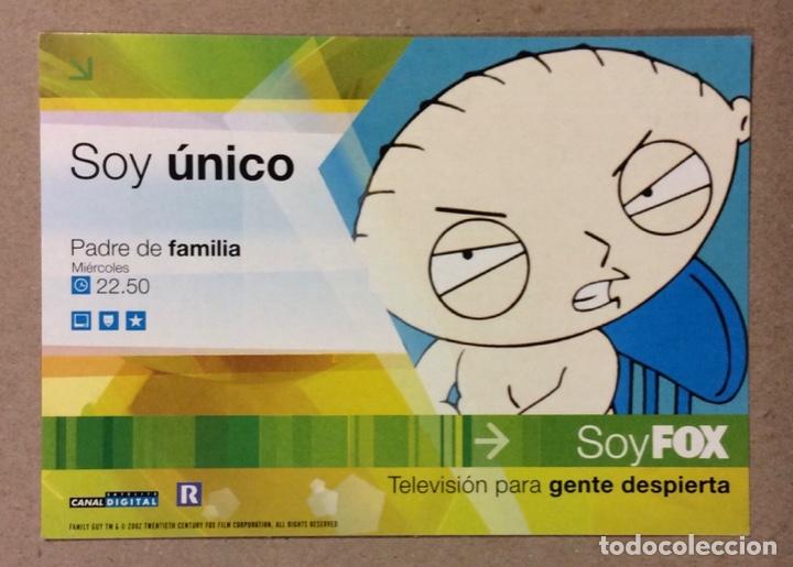 Cartes Postales: PADRE DE FAMILIA. POSTAL PROMOCI CADENA FOX, SIN CIRCULAR.