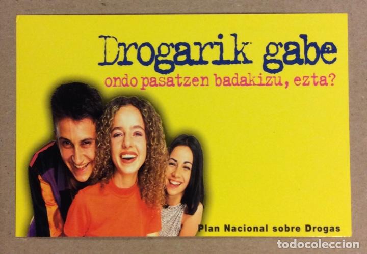 Postkarten: DROGARIK GABE. POSTAL CAMPA&Ntilde;A PLAN NACIONAL SOBRE DROGAS.