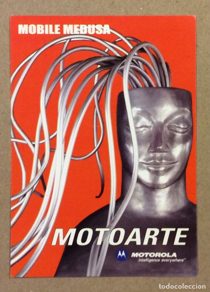 Cartes Postales: MOBILE MEDUSA BY MOTOROLA. POSTAL PUBLICITARIAPROMOCIONAL INSTALACI&Oacute;N DAVID TRULLO.