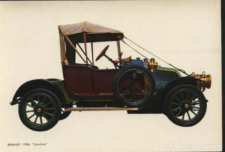 Postales: Postal Coche Renault 1906 -Caroline- - Foto 1