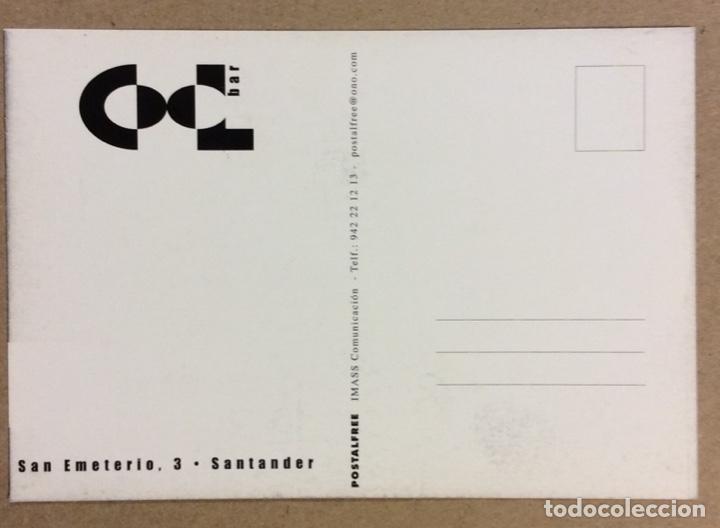 Postales: BAR COOL (SANTANDER). POSTAL PROMOCIONAL SIN CIRCULAR. - Foto 2