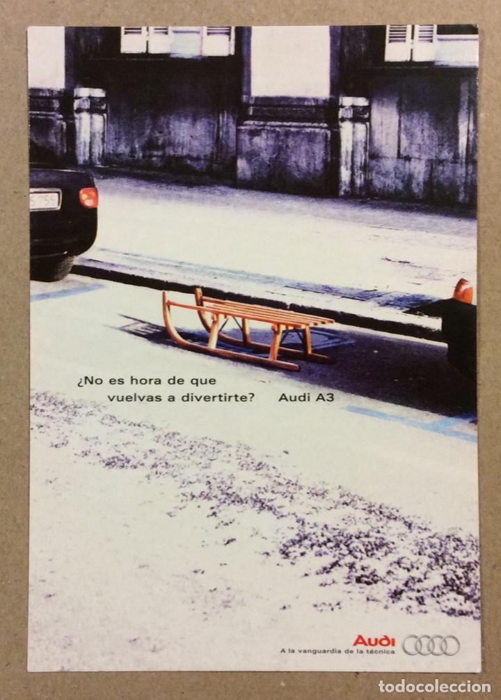 Postales: AUDI A3. POSTAL PUBLICITARIA SIN CIRCULAR. - Foto 1