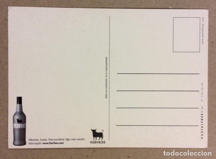 Postales: TORO. POSTAL PUBLICITARIA SIN CIRCULAR BEBIDA OSBORNE. - Foto 2