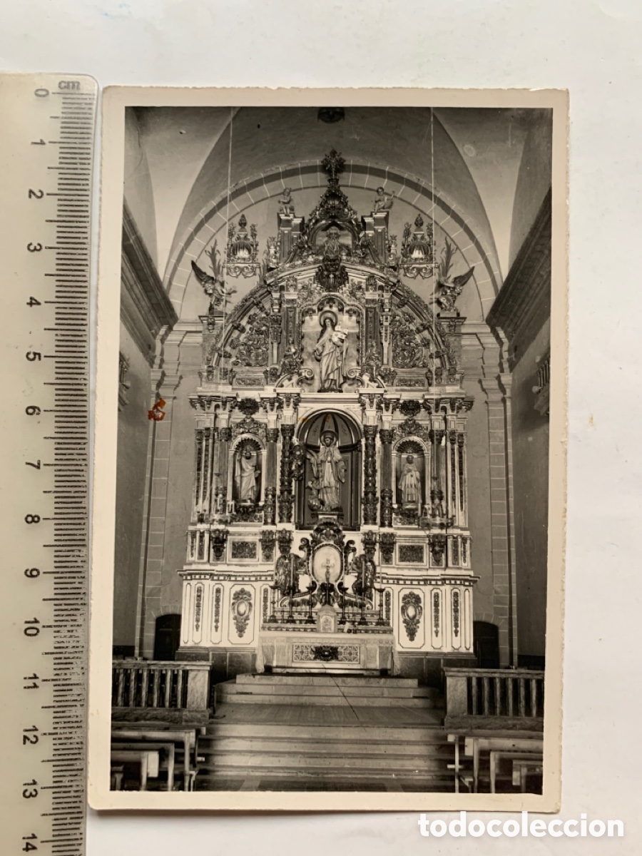 Postales: POSTAL. SANTUARIO DE SAN RAMON. ALTAR MAYOR. FOT. G&Oacute;MEZ GRAU.