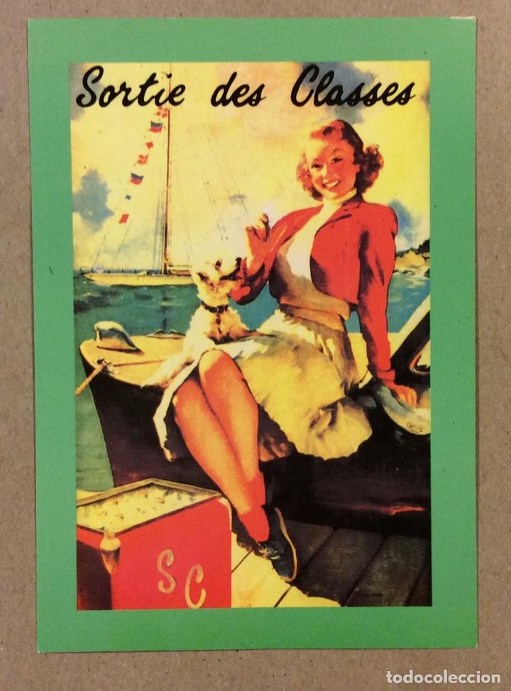 Postales: SORTIE DES CLASSES (BARCELONA). POSTAL PUBLICITARIA SIN CIRCULAR. - Foto 1