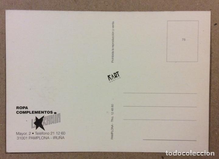 Postales: L&rsquo;ARAINA ROPA COMPLEMENTOS (PAMPLONA). POSTAL PUBLICITARIA SIN CIRCULAR. - Foto 2