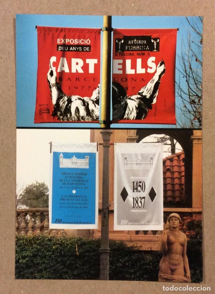 Postkarten: BANDEROLES MARC MART&Iacute; CARTELS i DIFUSI&Oacute; (BARCELO&Ntilde;A). POSTAL PUBLICITARIA SIN CIRCULAR.