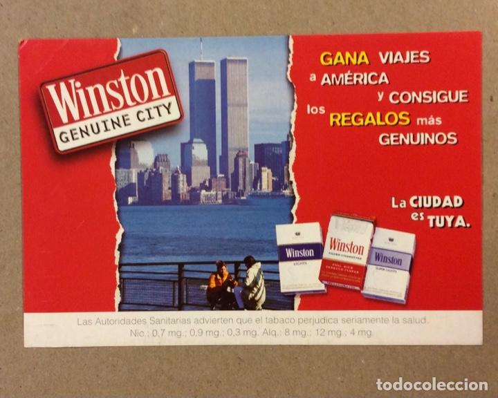 Cartes Postales: WINSTON. POSTAL PROMOCIONAL MARCA TABACO.