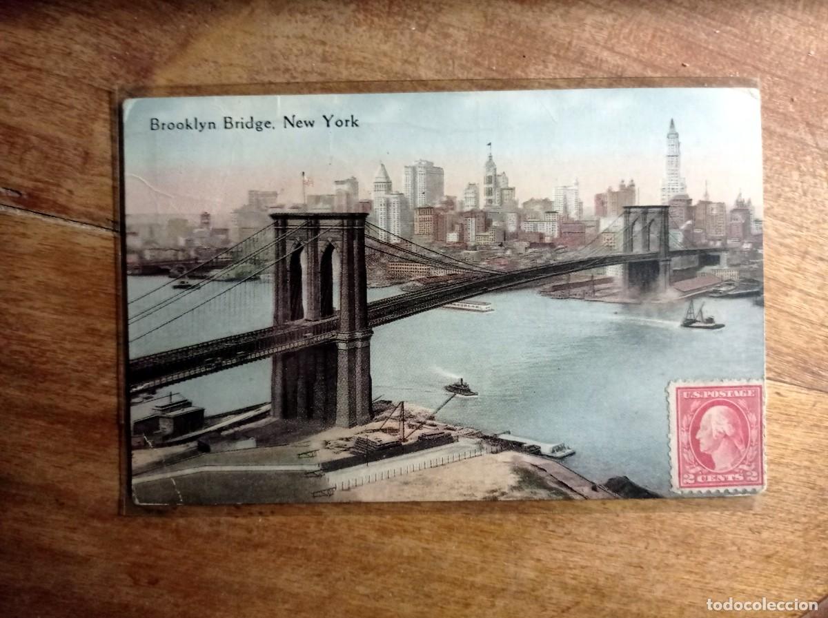 Postales: Postal de Nueva York, alrededor de 1920 - Foto 1
