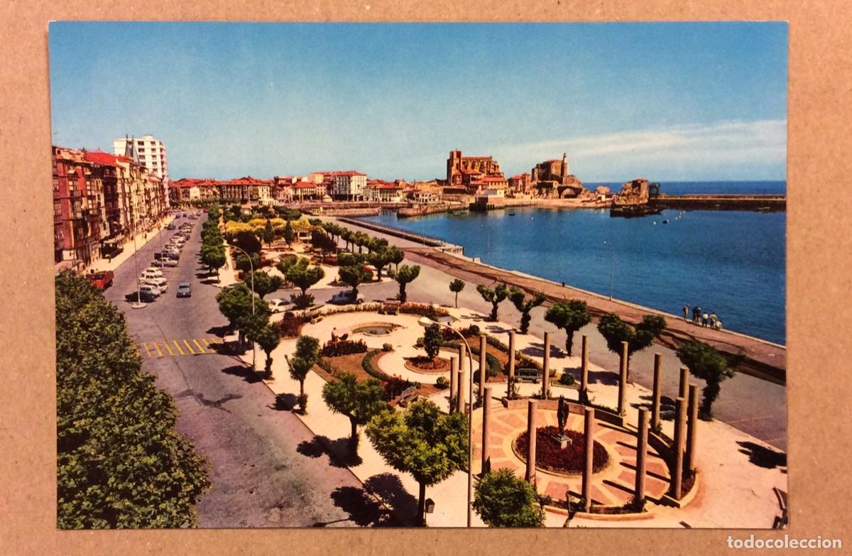 Postales: CASTRO URDIALES, AVENIDA DEL GENERAL&Iacute;SIMO. POSTAL SIN CIRCULAR EDICIONES ALARDE. - Foto 1