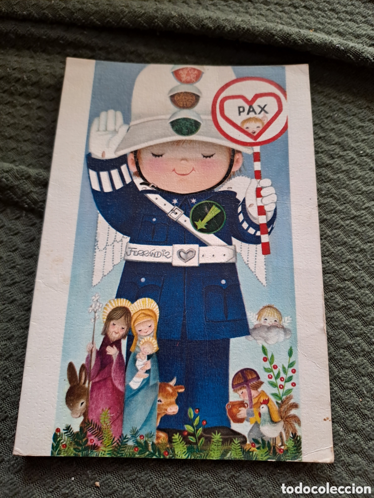 Postkarten: ANTIGUA CRISTMAS NAVIDAD A&Ntilde;OS 50