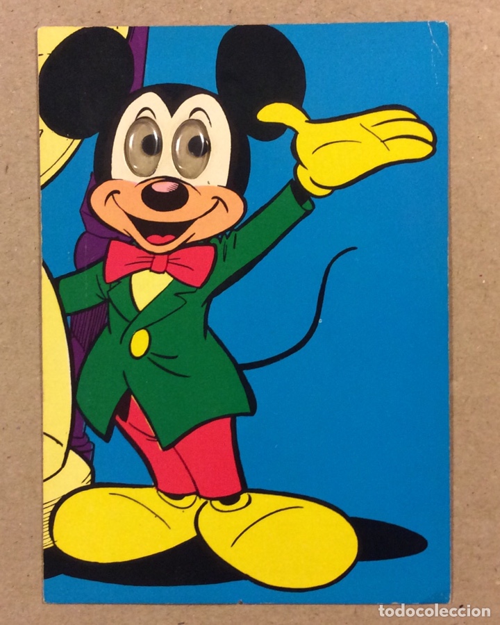 Postales: MICKEY MOUSE. POSTAL SIN CIRCULAR WALT DISNEY GRAFICHE BIONDETTI.