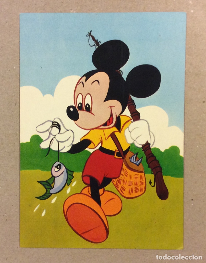 Postais: MICKEY MOUSE. POSTAL SIN CIRCULAR WALT DISNEY EDIZIONI BEATRICE D&rsquo;ESTE.