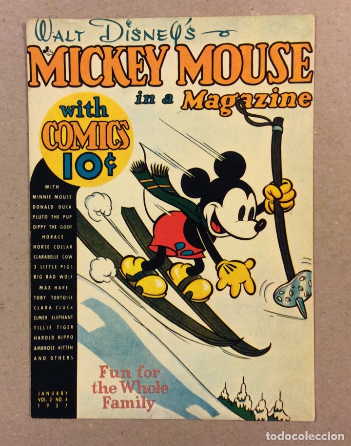 Postales: MICKEY MOUSE MAGAZINE. POSTAL SIN CIRCULAR WALT DISNEY CIN&Eacute;-CARTE N&deg; 16 GRAFFITING.