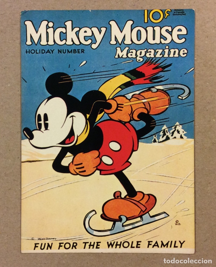 Postales: MICKEY MOUSE MAGAZINE 1936. POSTAL SIN CIRCULAR WALT DISNEY EDITIONS MUGERON.